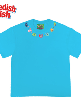 interesting灵魂！卡通美潮印花oldshcool涂鸦无性别夏季短袖T恤