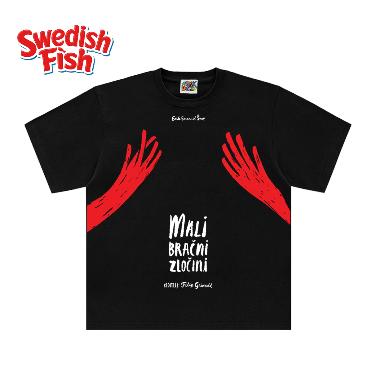 阿美咔叽美式oversize无性别高街穿搭奢潮街头嘻哈rap原创短袖T恤