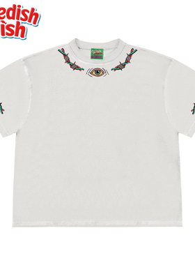 interesting灵魂 原创美式街头奢潮oversize朋克穿搭无性别短袖T