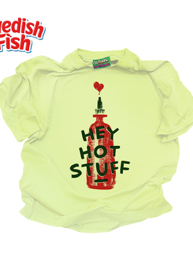 interesting灵魂 美式简约设计感插画重磅嘻哈无性别小众短袖T恤