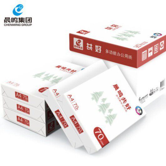 晨鸣共好A4 A3打印纸70g 80克复印纸 晨鸣共好70gA4整箱8包4000张