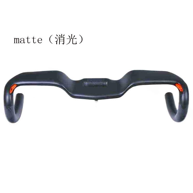 新款s5无标全碳纤维公路自行车车把抬升中空弯把破风把手跑车把