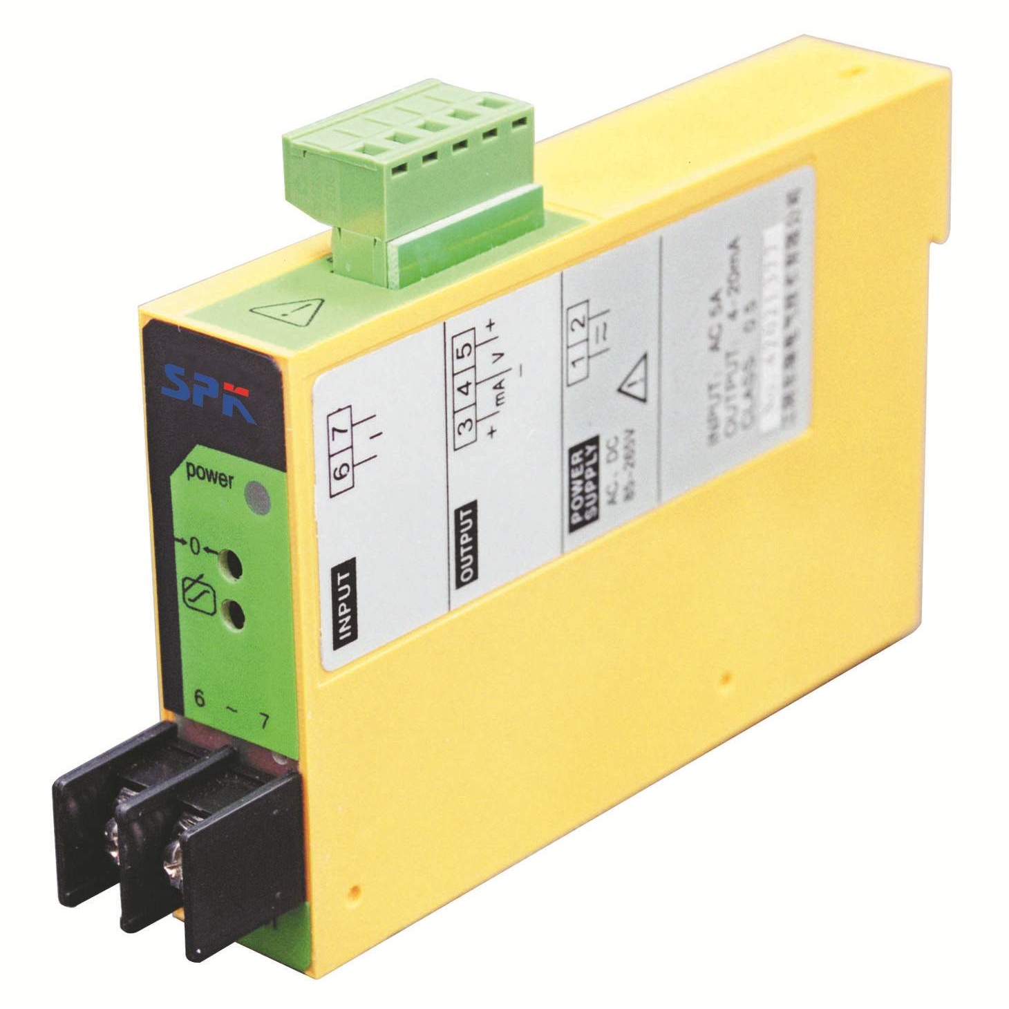 JD204I(0.5级)单相交流电流变送器 工作电源DC24V 电流电量变送器