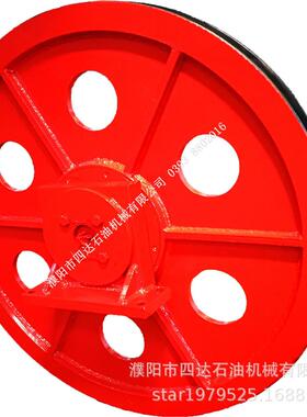 工厂油田钻机TC315天车用HL1270T滑轮一套滑轮组