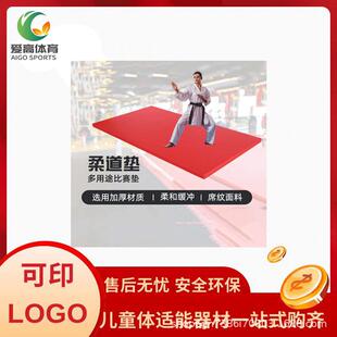 比赛训练柔道垫子摔跤垫武术散打空翻体操搏击柔术跆拳道垫子