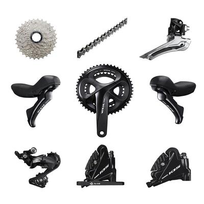 R7000公路变速套件R7020油压碟刹变速105套件手变后拨前拨牙盘