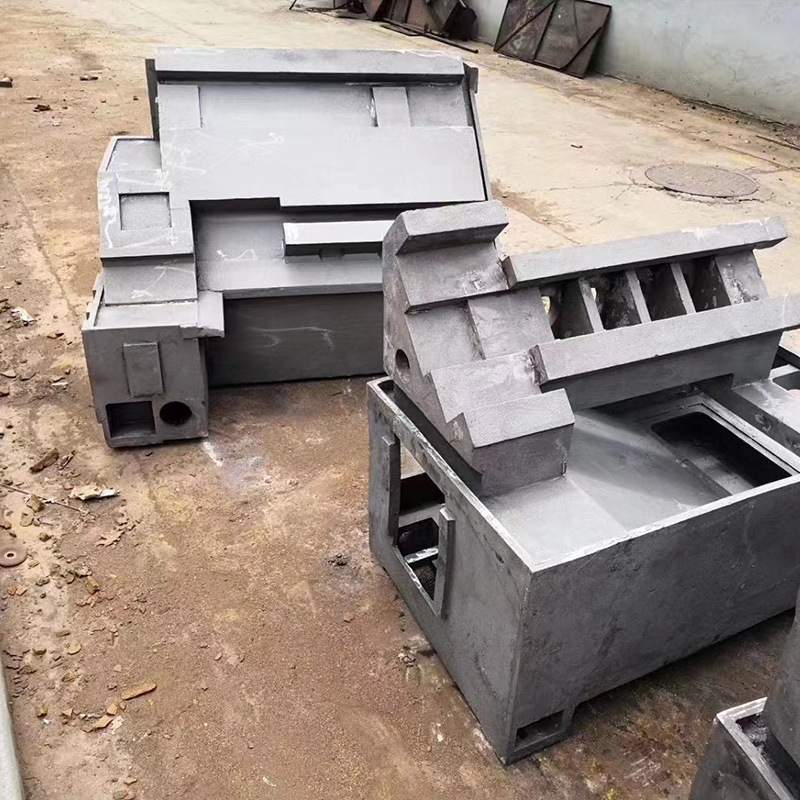 床身底座 机床床身铸件 数控机床铸件工作台床身底座铸造件