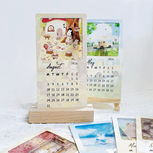 【2026日历定制】光影片照片反转胶片/公司纪念创意礼品装饰礼物