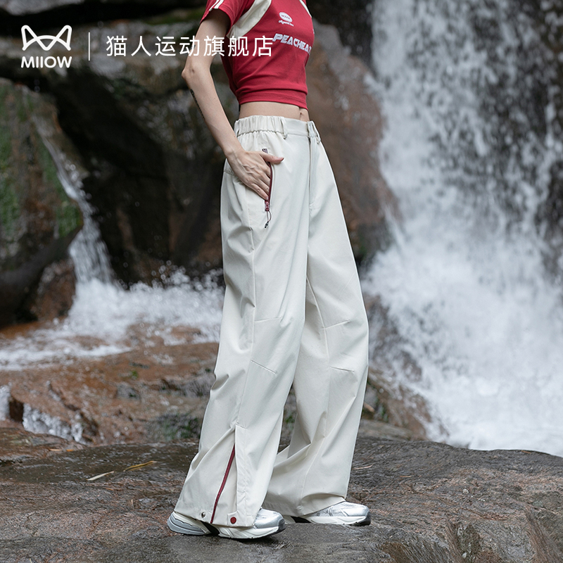 猫人冲锋软壳裤女秋冬季2025新款