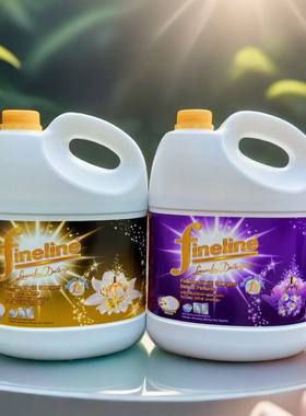 泰国菲莱Fineline浓缩型豪华奇迹香水洗衣液 深层洁净香味持久 3L