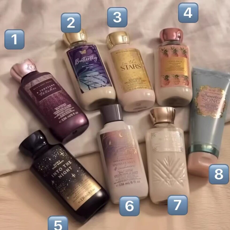Bath&BodyWorks/BBW身体乳保湿滋润保湿香体清爽润肤乳236ml瓶