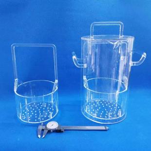 耐高温容器石英烧杯金属提炼方缸反应器石英坩埚石英玻璃仪器定制