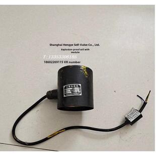 上海恒业防爆电磁阀配件线圈可定特殊电磁线圈模块24V220V380V等