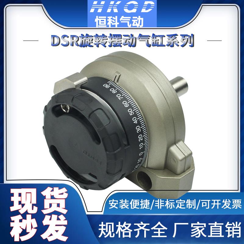 旋转摆动气动气缸系列DSR-25-180 叶片式摆动气缸
