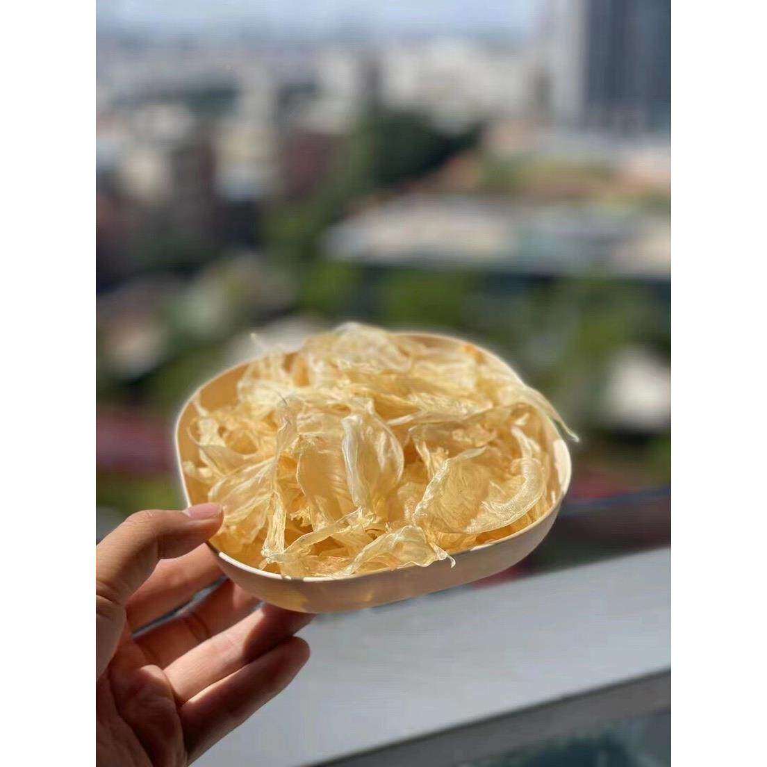 500炖g竹叶安南胶鱼胶花胶日常YUQ滋补小孩老人炒胶菜汤奶冻胶原