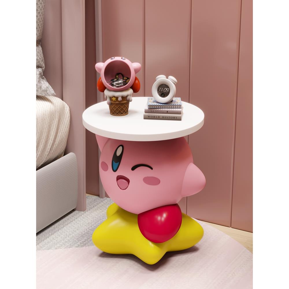 儿童房床头柜卡通创意可爱女孩粉色小房间替代品2024新款家用卧室