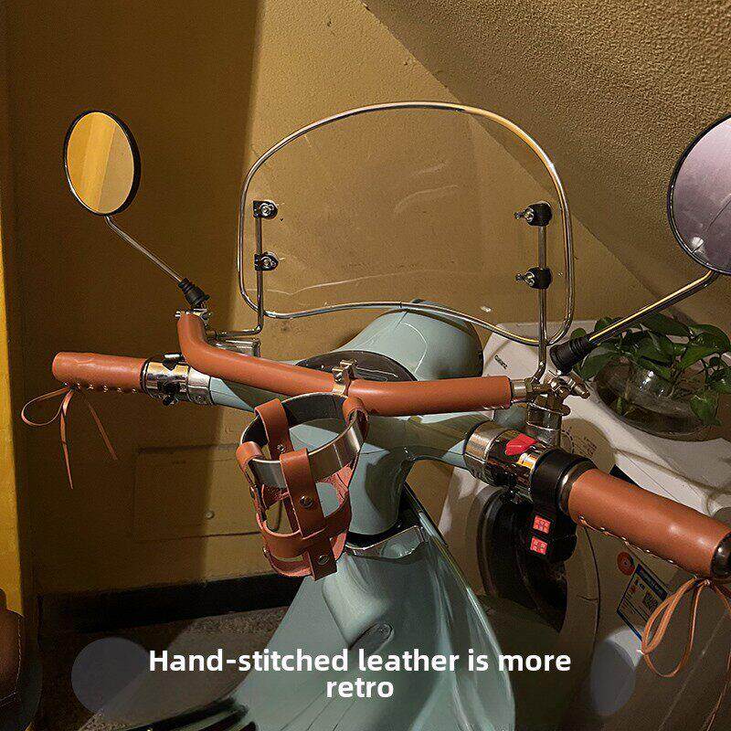 摩托车后视镜改装平横踏板电动拉杆平衡多功能强化伸缩支架