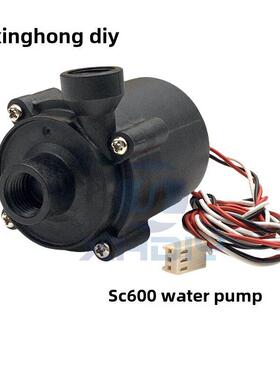 电脑水冷泵 SC600 循环静音水泵 调速水泵12V直流泵 2分螺纹G1/4