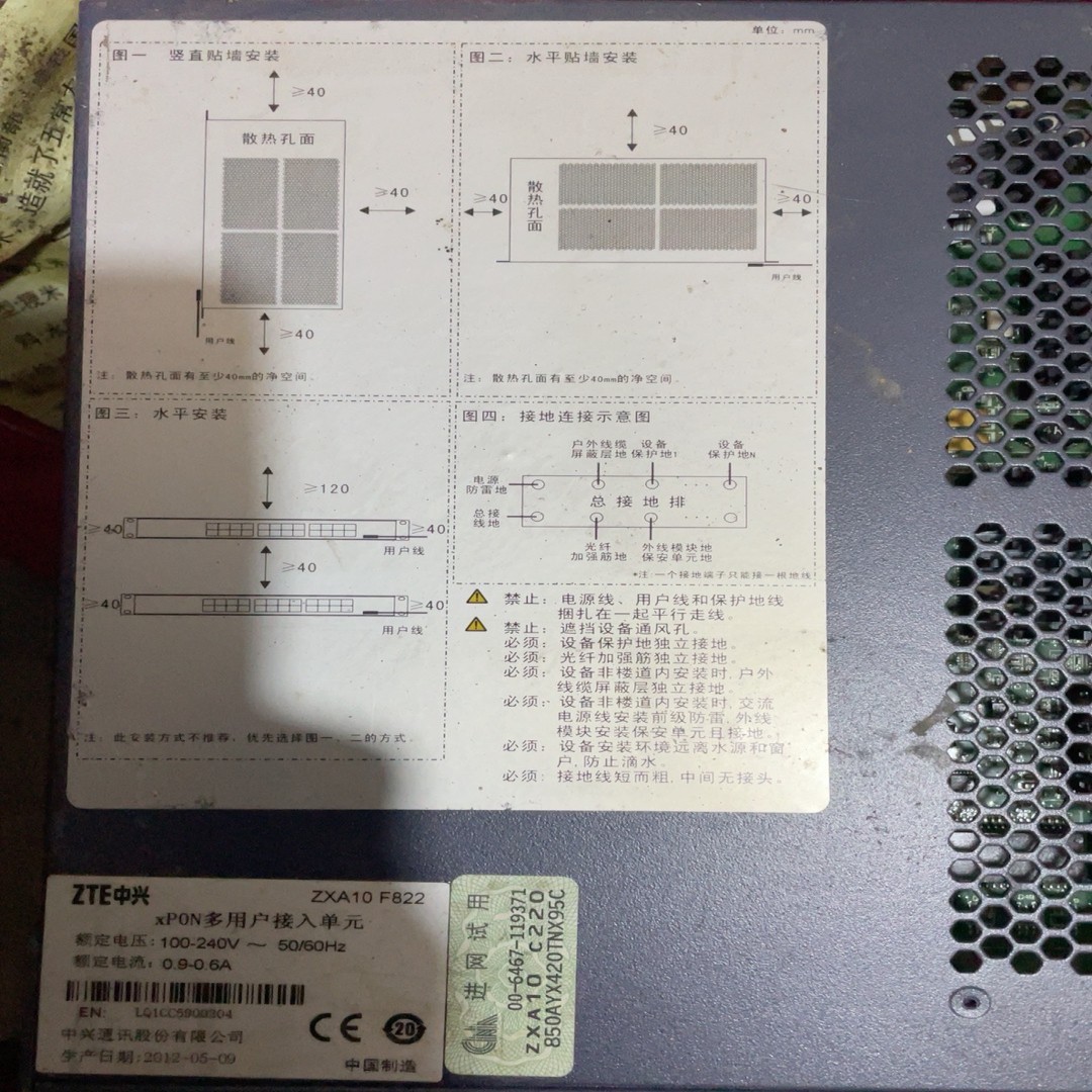 中兴F822+++24口需要的老板联系