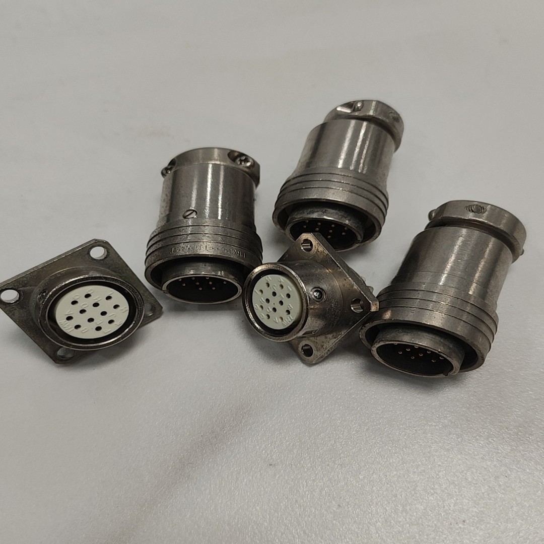 TMW 多治PRC05 12芯圆形连接器 镀金插头