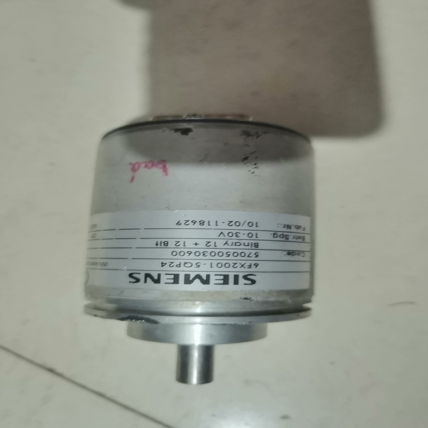 西门子编码器实物图6FX2001-5QP24议价