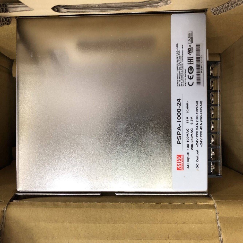 1000W台湾明纬PSPA-1000-24主动PFC并联功能