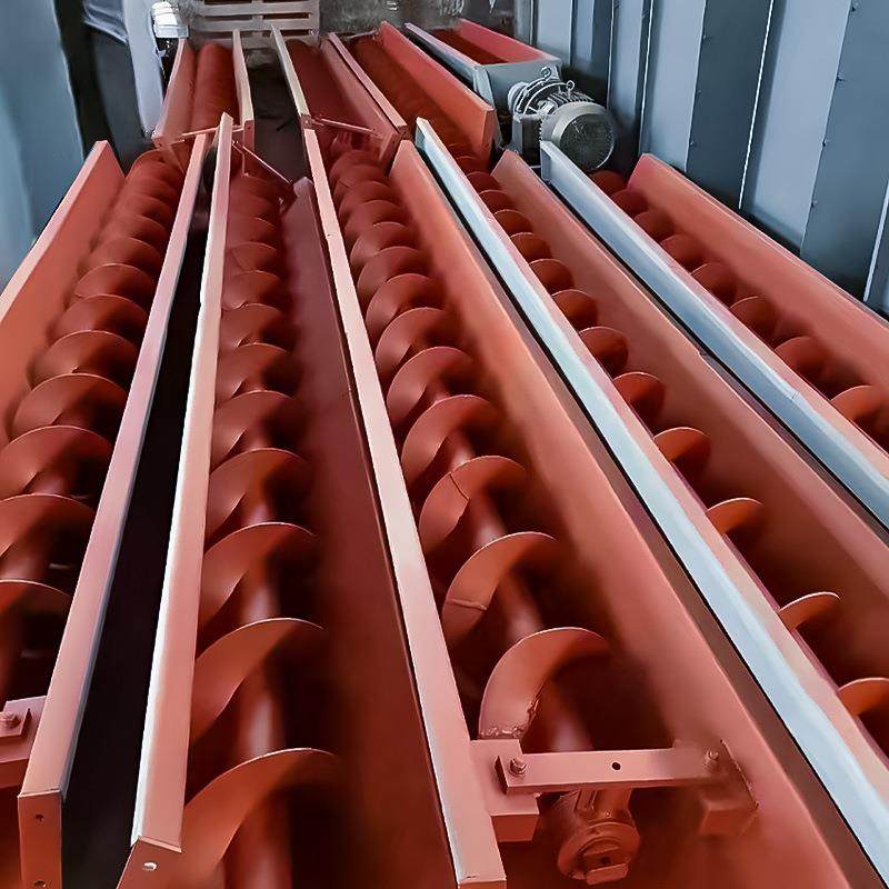 螺旋输送机提升机小型绞龙喂料机上料机U型水泥无轴不锈钢定制