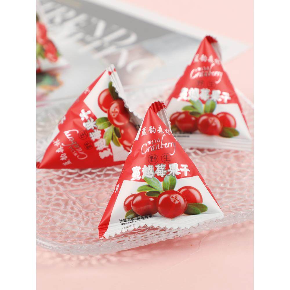 野生蔓越莓干东北特产莓XHX安果干无添加剂蓝小兴岭烘焙零食独立