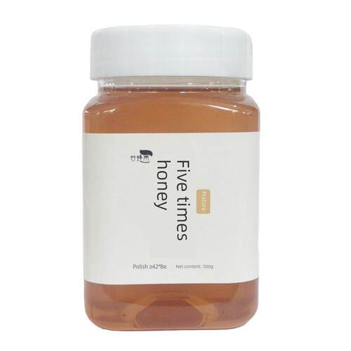 无添加剂纯天然农山DHC场生产的五蜂蜜，野生花五味子重真蜂蜜5，