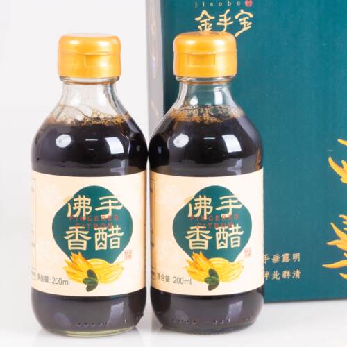 金腐佛特产佛华手果醋手香醋醋纯手工酿造无OYA防剂