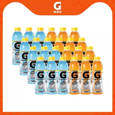 佳得乐PET600ml*8橙味4+蓝莓4