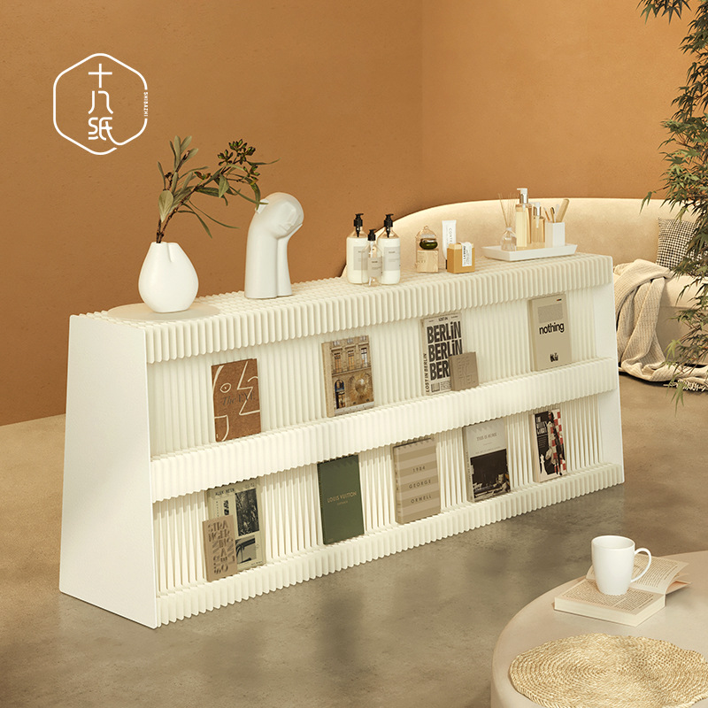 十八纸展示置物架装饰陈列台门店展会通用包包展台首饰轻型可折叠