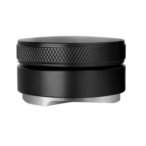 不锈钢咖啡布粉器一字平底三浆螺纹压粉器意式粉锤49/51/53/58mm