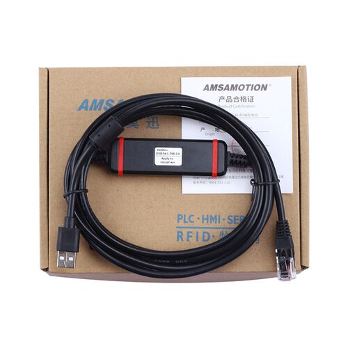 新品适用汇川IS6h20P/SV660N/630P伺服调试电缆下载线USB-S6-L-T0