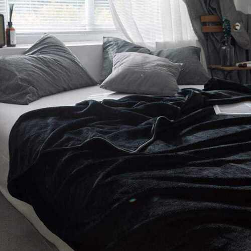新品new luxury fleece blaunket sofa couch Throws warm winter