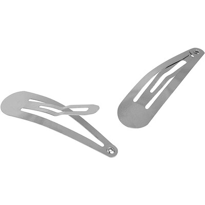 极速20pcs 6cm / 2.4.inch Mextal No Slip Snap Hair Clips Barr