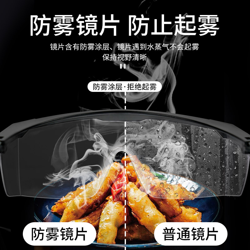 极速防风沙骑行护目镜防尘防雾透C气防护眼镜防灰尘劳保防飞溅风