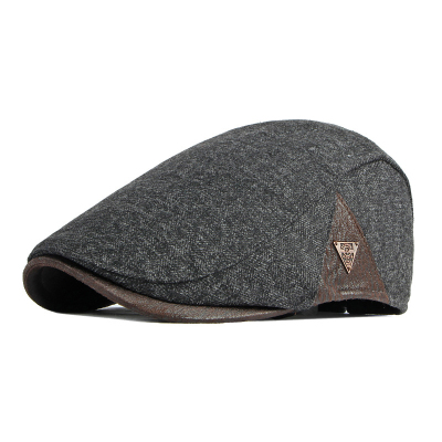 极速Fasbhion Autumn Beret Hat Men Retro Newsboy Ivy Flat Cap