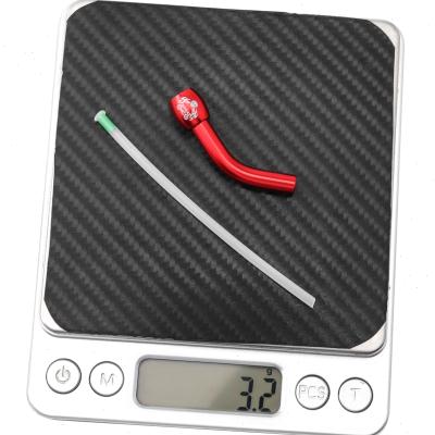 极速山地公路折i叠自行车后拨过线尾弯铝合金后变速器导管延长管