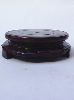 新品Diameter 8-28cm Vase Accessories Base-Wooden Round .Base