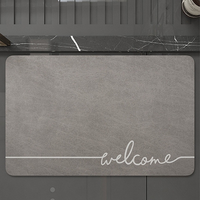 极速Bath Mat Siuper Absorbent Rugs Anti-slip Bathroom Mats R