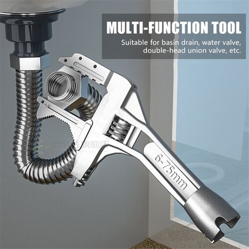 新品Adjustable Wrench Spanner Ratchet Pipe WrencThes Univers