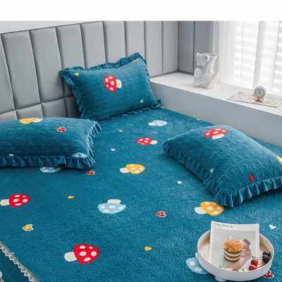 极速定制牛奶绒炕盖榻榻r米牀盖防滑夹棉炕垫炕罩农村土炕牀垫下,床上用品,床盖,淘宝优惠券,粉丝福利购,淘宝优惠卷