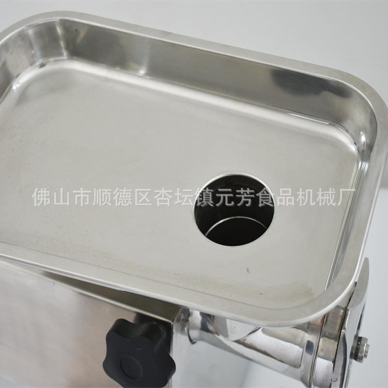 12型台式商用不锈钢全u自动电动绞肉机小型机绞馅机灌肠绞肉机
