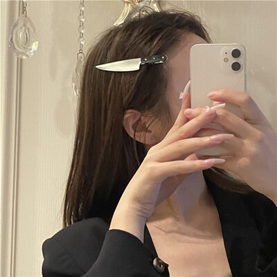 极速Knife and Fork Shapet Hair Sticks for Women Hair Clip Pi