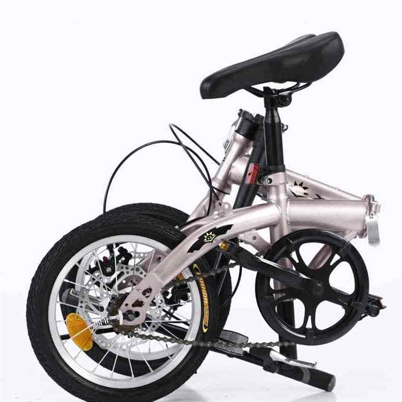 极速爆款日喜14寸摺叠变速碟煞成人儿童小型单车男女式Z学生超轻