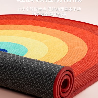 极速加厚跳绳减震垫专业楼层健身隔音地垫防M震静音毯运动家用室