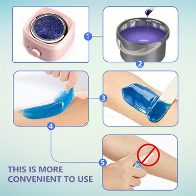 极速Wax Warmer Heater Set Hair ReDmoval Wax-melt Machine Wax