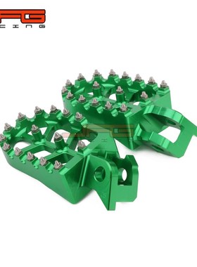 极速适用于KX125/KX250/KX500越野摩托车改装配件CNC铝Z合金脚踏