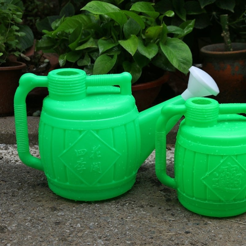 极速浇花塑料容量浇大桶壶长壶喷壶嘴家用K洒水壶种菜浇水菜园艺